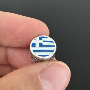 Pandora GREECE Flag Exclusive Charm